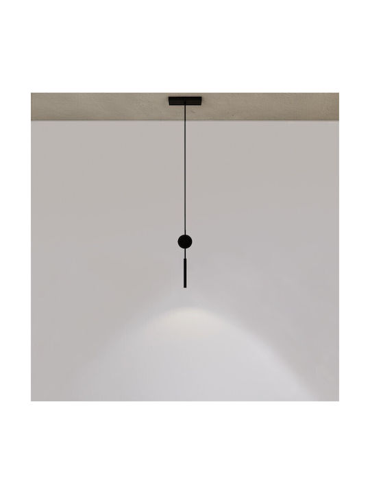 VK Lighting Vk/04491/pe/b/w Κρεμαστό Φωτιστικό LED Μαύρο - second view